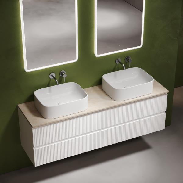 Столешница без отверстия под смеситель Sancos TT160A2 160 см, Kreman фото