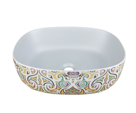 Накладная раковина Bronze de Luxe Murano 4035 45x34 фото