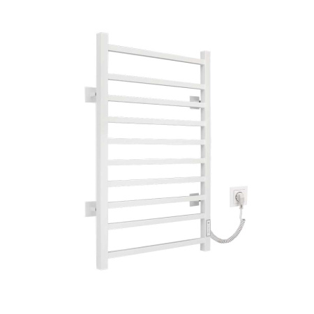 Электрический полотенцесушитель Vincea VTD-1LWE белый матовый10 фото