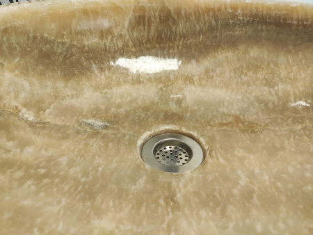 Раковина из оникса Indo Erozy Sunset EO-00422 фото