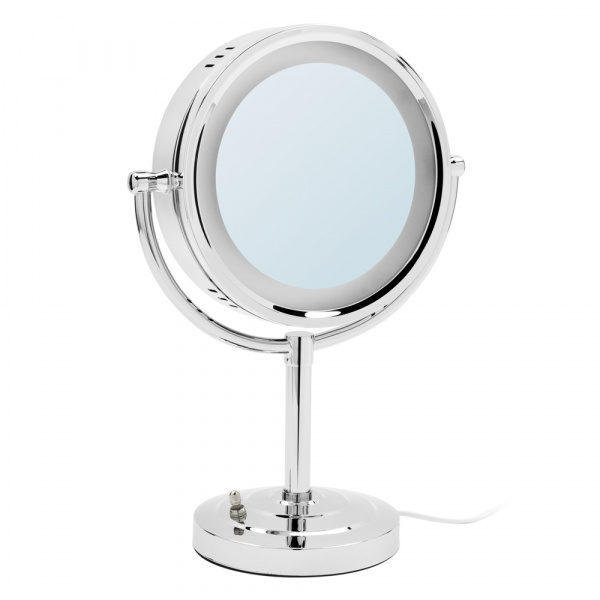 Зеркало косметическое для ванной с увеличением с LED-подсветкой Raiber RMM-1114 фото