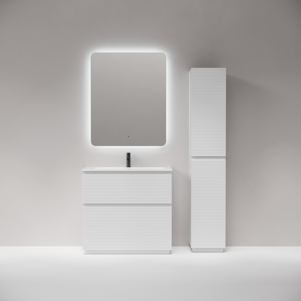 Тумба под раковину Sancos Folk Floor FL90FW белая фото