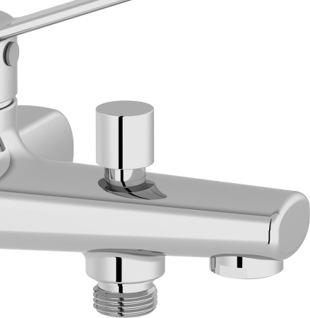 Смеситель для ванны с душем Jacob Delafon Eo E24160RU-CP фото