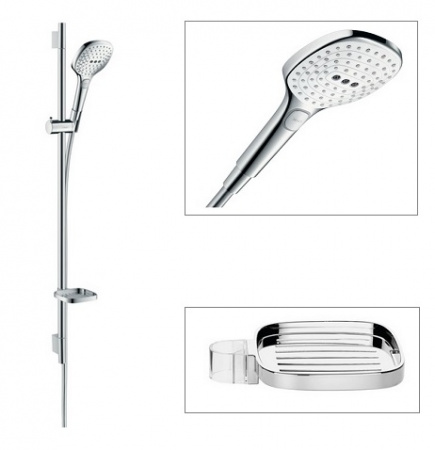 Душевой гарнитур Hansgrohe Raindance Select 120 3jet 90 26621400 фото