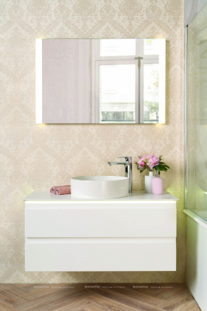 Тумба под накладную раковину с подсветкой Jacob Delafon Madeleine 80 EB2083-J54 серый матовый фото