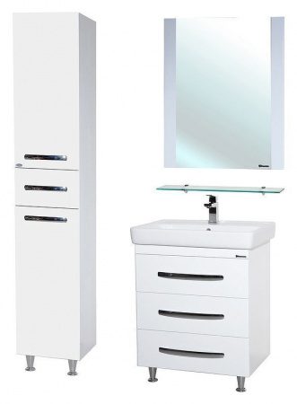 Тумба под раковину Bellezza Рокко-70 белая напольная фото