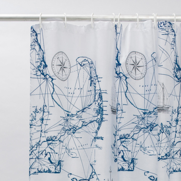 Текстильная шторка для ванной комнаты 200*180 Iddis Basic B16P218i11 фото