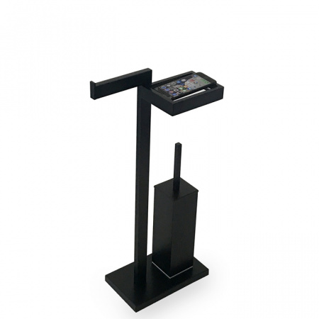 Стойка для туалета напольная 3SC SK 3.0 SK52XNO черная матовая фото