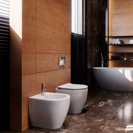 Унитаз приставной Kerasan Flo 311001 фото