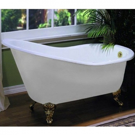 Чугунная ванна Magliezza Beatrice Br 153x76 на ножках фото