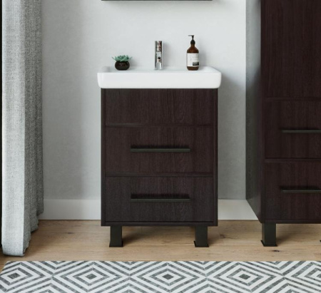 Тумба с раковиной Бриклаер Чили 55 венге фото