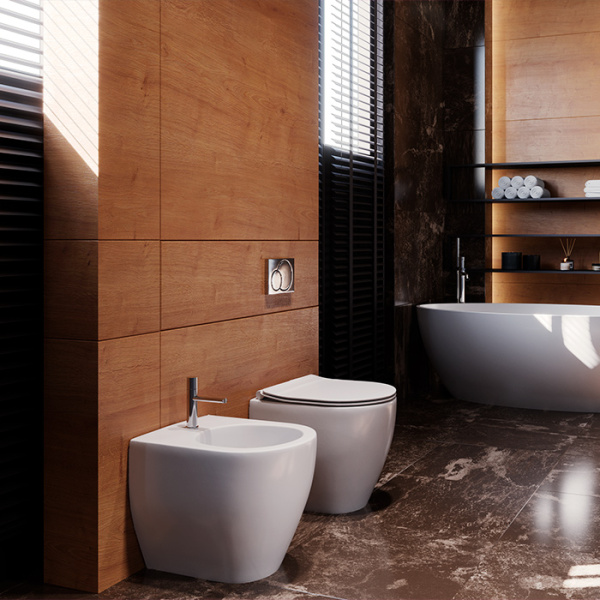 Унитаз приставной Kerasan Flo 311001 фото