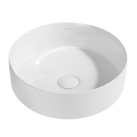 Накладная раковина Abber Bequem AC2108 36x36 белая фото