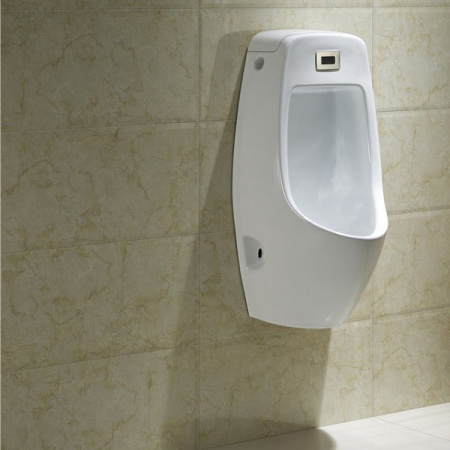 Писсуар сенсорный CeramaLux Х546P слив в стену фото