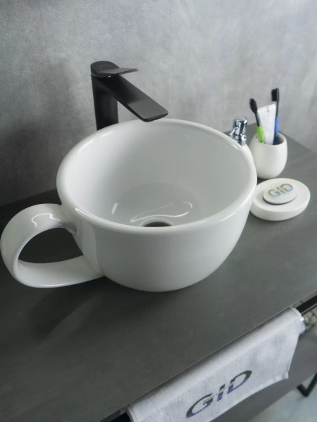 Накладная раковина Gid 9055 40x30 фото