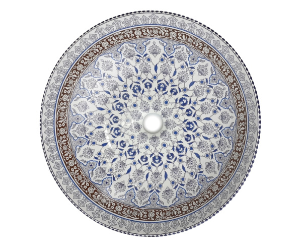 Накладная раковина Bronze de Luxe 1008 40x40 марракеш фото