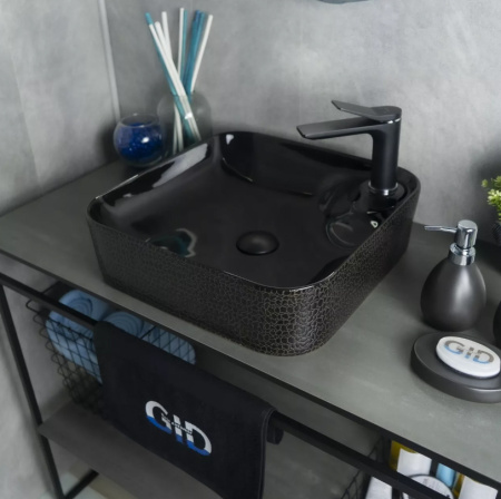 Накладная раковина GID Luxe Line D1305H004 43х43 фото