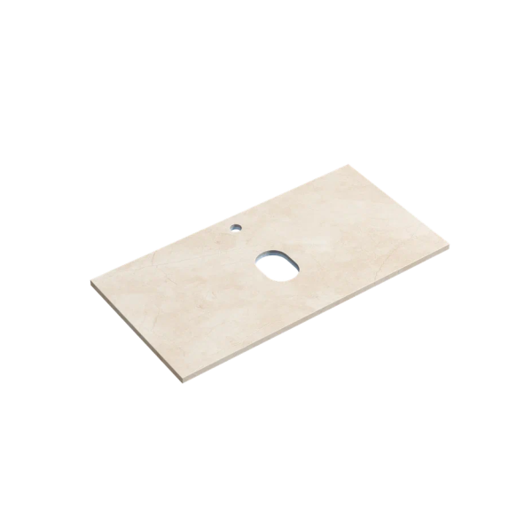 Столешница с отверстием под смеситель Sancos TT90A2X 90 см, kreman фото