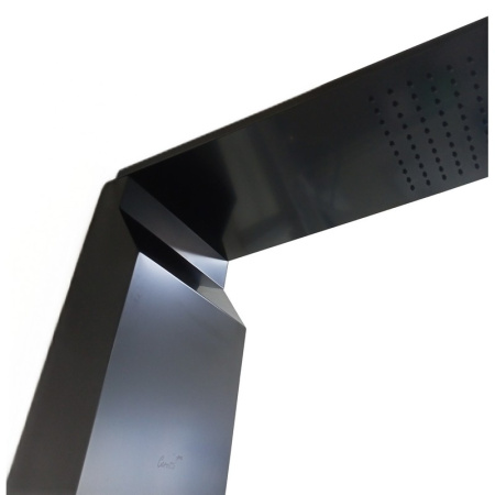 Душевая панель Cerutti SPA  Oglio B CT8987 черная матовая фото