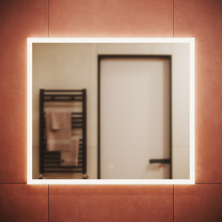 Зеркало с подсветкой Sancos Palace PA800 80x70 фото