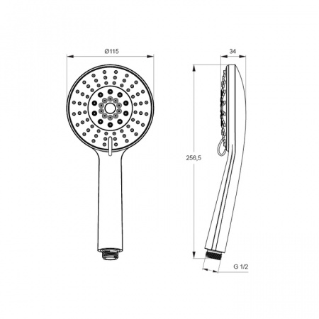Душевая лейка Iddis Hand Shower 0605F00i19 фото