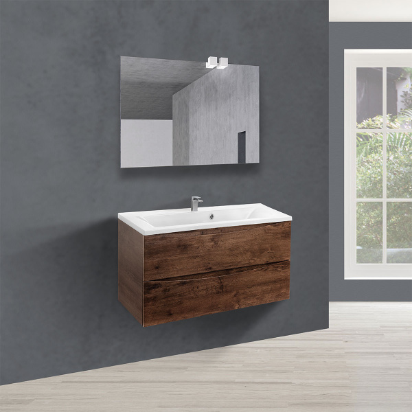 Тумба под раковину Vincea Mia 90 VMC-2MA900RW R.Wood фото