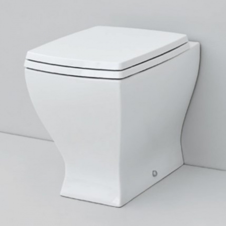 Унитаз приставной Artceram Jazz JZV002 05 00 bi matt белый матовый фото