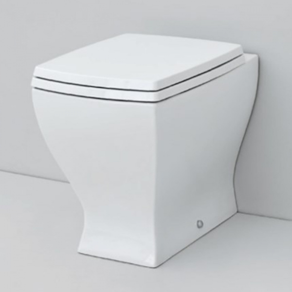 Унитаз приставной Artceram Jazz JZV002 05 00 bi matt белый матовый фото