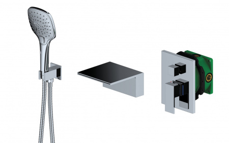 Смеситель для ванны и душа с изливом Timo Selene 2064/00YSM фото