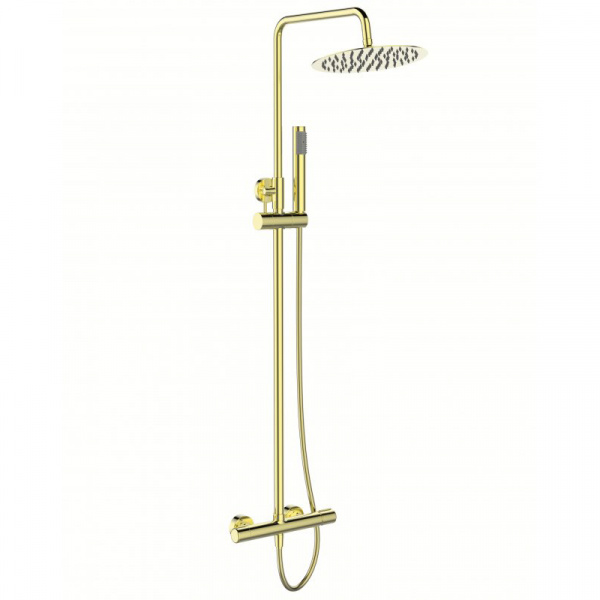 Душевая система (стойка) Belbagno Uno UNO-DOCM-ORO фото