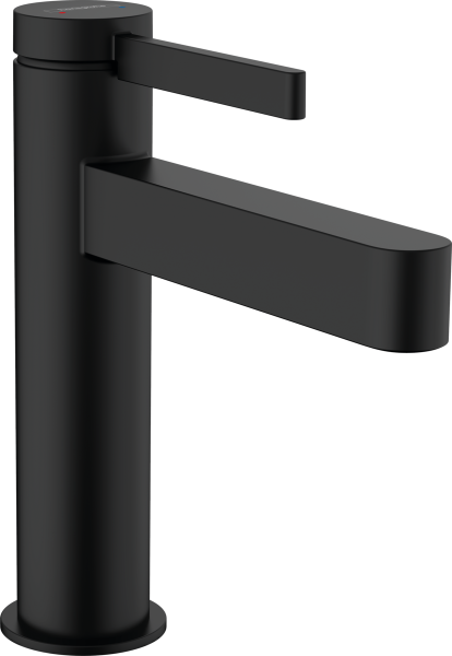 Смеситель для раковины Hansgrohe Finoris 76023670 черный матовый фото