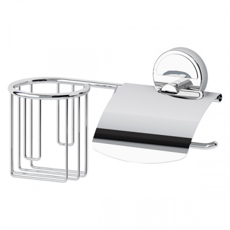 Держатель освежителя и туалетной бумаги с крышкой FBS Luxia LUX 054 фото