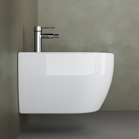 Биде Ceramica Nova Play CN3002 подвесное Белое фото
