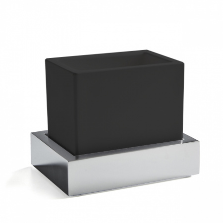 Настольный стакан для зубных щеток 3SC SK 3.0 SK03ASL.NO черный матовый фото