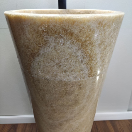 Раковина напольная из оникса Sunset ON-01354 (45*45*90) фото