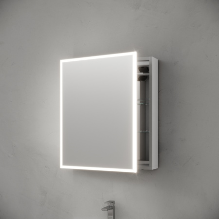 Зеркало-шкаф с подсветкой Sancos Evoke SC8060 60x70 фото