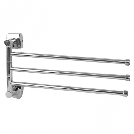Полотенцедержатель тройной Fixsen Kvadro FX-61302A-3 фото