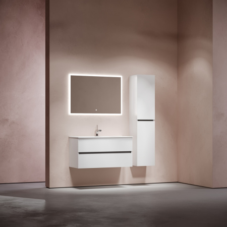 Тумба под раковину Sancos Urban UR100W белый глянец фото