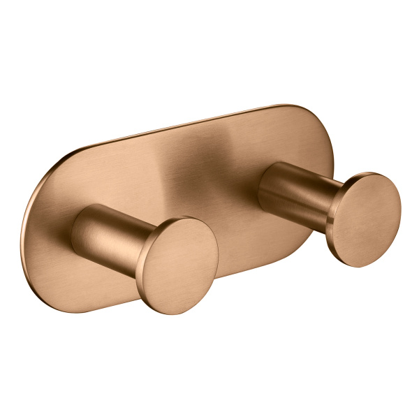 Планка с двумя крючками Timo Saona 13014/19 Розовое золото фото