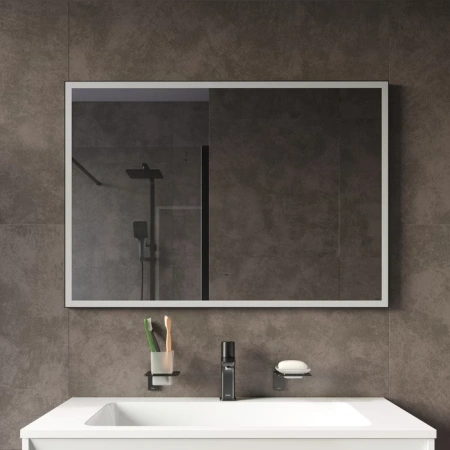 Зеркало с подсветкой и термообогревом Iddis Slide SLI1000i98 100x70 фото