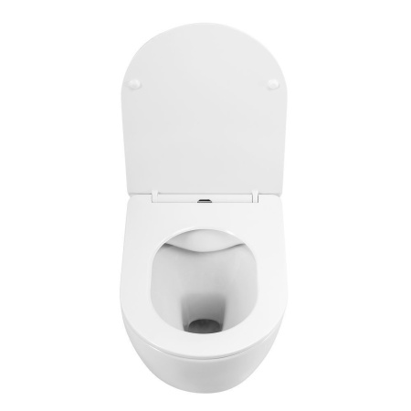 Унитаз подвесной безободковый Art&Max Sanremo AM026CHR/SC с сиденьем фото