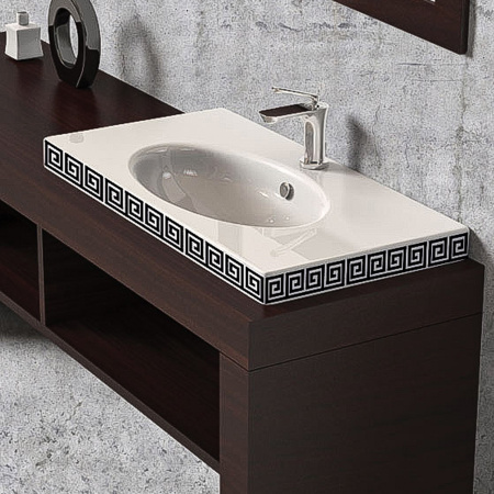 Накладная раковина Sanita luxe Next Greek 90 NXT90SLWB11 фото