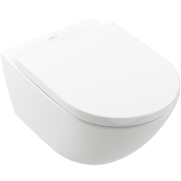 Унитаз подвесной Villeroy&Boch Subway 3.0 4670TS01 с сиденьем soft close фото