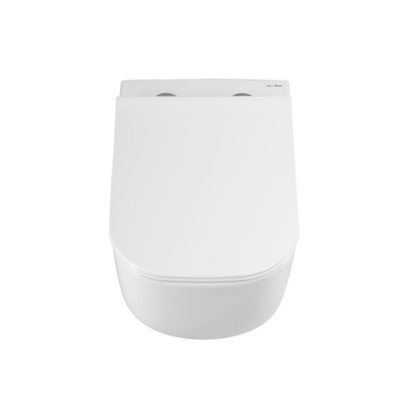 Унитаз подвесной безободковый Art&Max Monza AM232CHR/SC с сиденьем фото