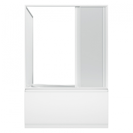 Шторка для ванны раздвижная Bas Лима пластик (3 ств.) фото