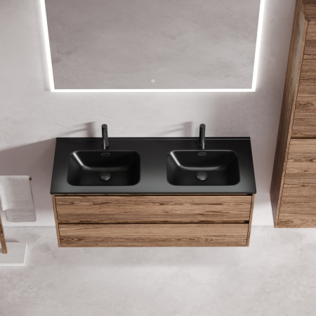 Тумба под раковину Sancos Libra LB120-2ECH дуб чарльстон фото