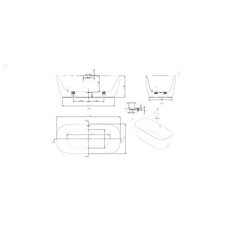 Ванна акриловая Art&Max Verona AM-VER-1700-800 170х80 фото