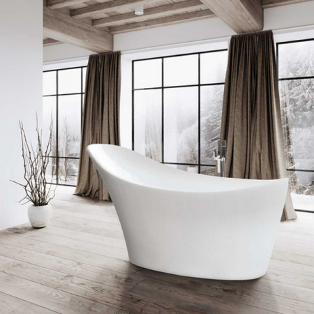 Ванна из исскуственного камня Vincea VBT-220S 165x80 фото