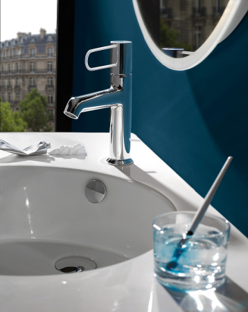 Раковина Jacob Delafon Odeon Rive Gauche EXAT112-Z-00 121х51 фото