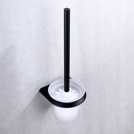 Ершик для туалета Abber Nord AA1532B черный матовый фото